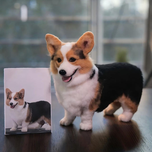 Custom Pet Portrait | Full Body Figurine
