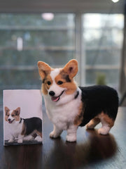 Custom Pet Portrait | Full Body Figurine