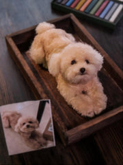 Custom Pet Portrait | Full Body Figurine